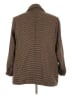 Old Navy 100% Polyester Houndstooth Brown Coat Size 3X - photo 2