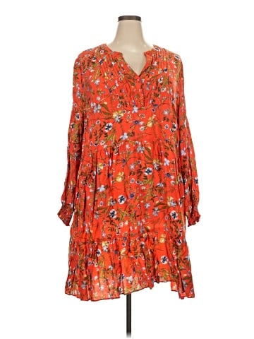 Terra & Sky Casual Dress (view 1)