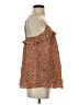 Rebecca Taylor Orange Sleeveless Blouse Size 4 - photo 4