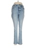 Express Hearts Blue Jeans Size Med r - photo 1