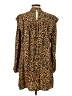 WAYF Animal Print Brown Casual Dress Size S - photo 2