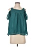 Maeve 100% Polyester Teal Sleeveless Blouse Size 4 - photo 1