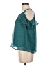 Maeve 100% Polyester Teal Sleeveless Blouse Size 4 - photo 5