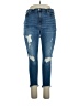 Gap Hearts Blue Jeans Size 35R - photo 1