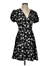 Unbranded Floral Black Casual Dress Size XS - photo 1