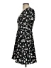 Unbranded Floral Black Casual Dress Size XS - photo 5