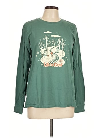 Life Is Good Long Sleeve T-Shirt (view 1)