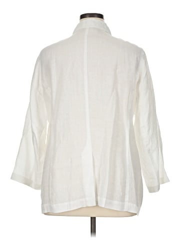 Eileen Fisher 3/4 Sleeve Button-Down Shirt (view 2)