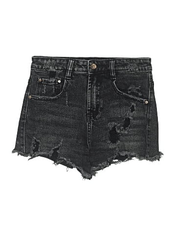 Zara Basic Denim Shorts (view 1)