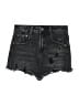 Zara Basic Black Denim Shorts Size 2 - photo 1