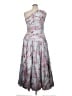 Aje. 100% Cotton Floral Gray Cocktail Dress Size 16 - photo 2