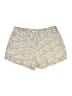 Ann Taylor LOFT Print Ivory Shorts Size 4 - photo 1