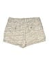 Ann Taylor LOFT Print Ivory Shorts Size 4 - photo 2