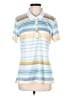 Oakley 100% Polyester Blue Teal Short Sleeve Polo Size L - photo 1