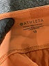 Athleta Solid Orange Shorts Size 10 - photo 3