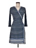 Max Studio Blue Casual Dress Size M - photo 1