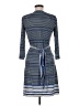 Max Studio Blue Casual Dress Size M - photo 2