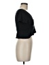 Me To We Black Short Sleeve Top Size M - photo 4