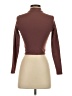 Wild Fable Brown Long Sleeve Turtleneck Size XS - photo 2