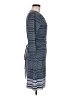 Max Studio Blue Casual Dress Size M - photo 4