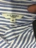 Max Studio Stripes Blue 3/4 Sleeve Button-Down Shirt Size 2X - photo 7