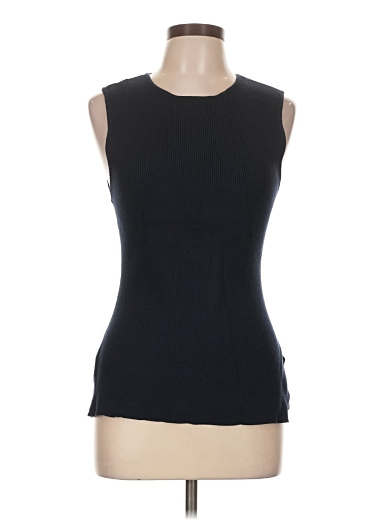 Pre-owned French Connection Sleeveless T-shirt In Black