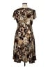 Another Thyme Animal Print Brown Casual Dress Size 16 - photo 2