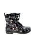Alegria 100% Leather Floral Black Ankle Boots Size EU 38 - photo 1