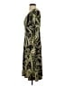 AND/OR Paisley Green Casual Dress Size 4 - photo 5