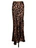 Commense Animal Print Brown Casual Skirt Size L - photo 1