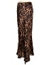 Commense Animal Print Brown Casual Skirt Size L - photo 2