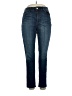 Seven7 Chevron-herringbone Blue Jeans Size 16 - photo 1