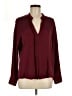Vince. Burgundy Long Sleeve Blouse Size 6 - photo 1