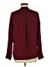 Vince. Burgundy Long Sleeve Blouse Size 6 - photo 2