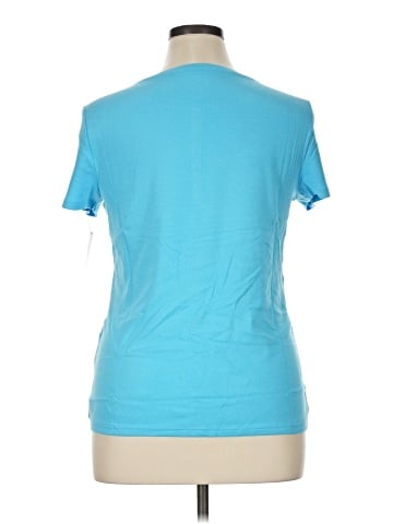 Talbots Short Sleeve Henley (view 2)