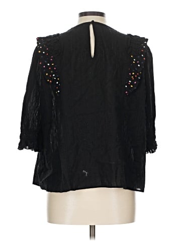 Tanya Taylor 3/4 Sleeve Blouse (view 2)