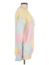 LoveShackFancy Tie-dye Pink Wool Pullover Sweater Size L (estimated) - photo 4