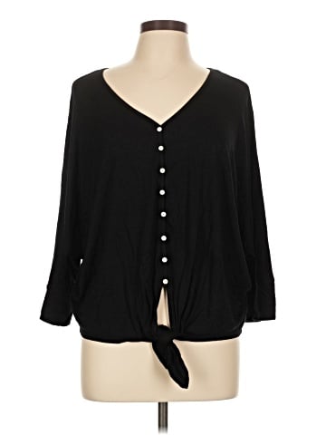 Karen by Karen Kane 3/4 Sleeve Blouse (view 1)