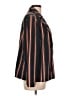 Chico's Stripes Orange Blazer Size Lg (2) - photo 4