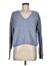 Pink Rose Blue Pullover Sweater Size M - photo 1