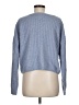 Pink Rose Blue Pullover Sweater Size M - photo 2