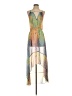 Red Carter 100% Polyester Print Green Cocktail Dress Size S - photo 1