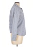 Lands' End 100% Cotton Polka Dots Gray Long Sleeve Blouse Size 10 (petite) - photo 4