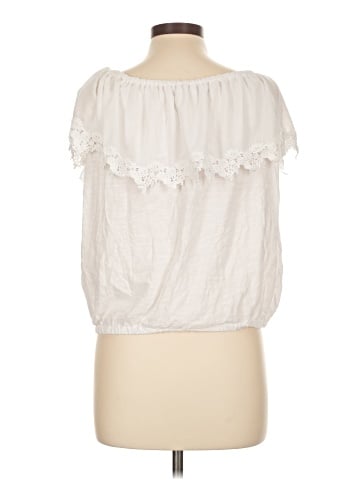 MICHAEL Michael Kors Short Sleeve Blouse (view 2)