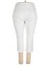 Alfani Solid White Casual Pants Size 22 - photo 2