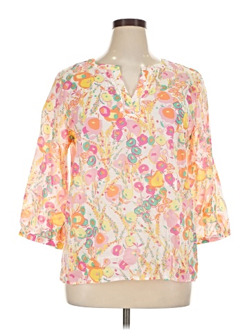 Talbots Outlet 3/4 Sleeve Blouse (view 1)