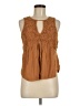 Maurices 100% Rayon Brown Sleeveless Blouse Size M - photo 1