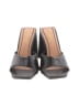 Bamboo Black Sandals Size 8 1/2 - photo 2