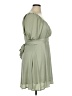 Arula Solid Green Casual Dress Size XL - photo 4