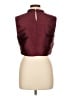 Sandro Burgundy Sleeveless Blouse Size Lg (3) - photo 2